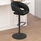 Flash Furniture Black Vinyl Adjustable Height Barstool CH-122070-BKBK-GG - alternate 4